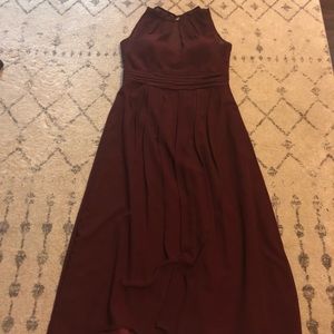 Bill Levkoff Gown in Wine
